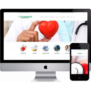 Criação de site Médico Cardiologista